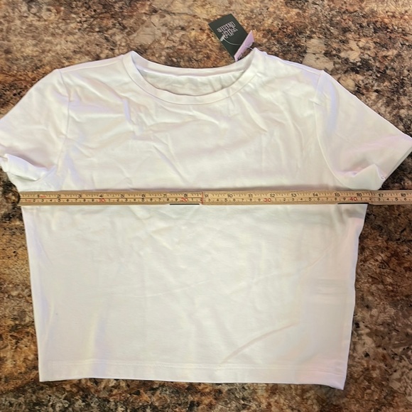 wild fable Tops - Lot of four t shirt material crop tops size medium